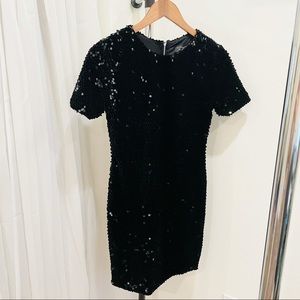 Topshop Sequin Black Dress NWT New Year’s Eve